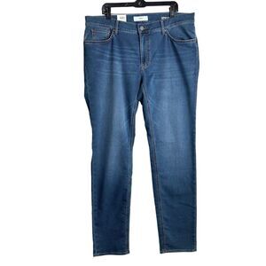Brax HYBRID FLEX Chuck Denim Blue Jeans Men's 40x34 Medium Wash Straight Leg New